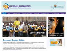Tablet Screenshot of covenantgardenestate.org